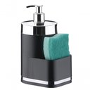 Ver imagem 3 de Kit Cozinha 2 Peças Preto Future Lixeira e Porta Detergente
