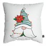 Capas De Almofada Natal Gnomo Azul 40x40 - Kit Com 4 Un - 2