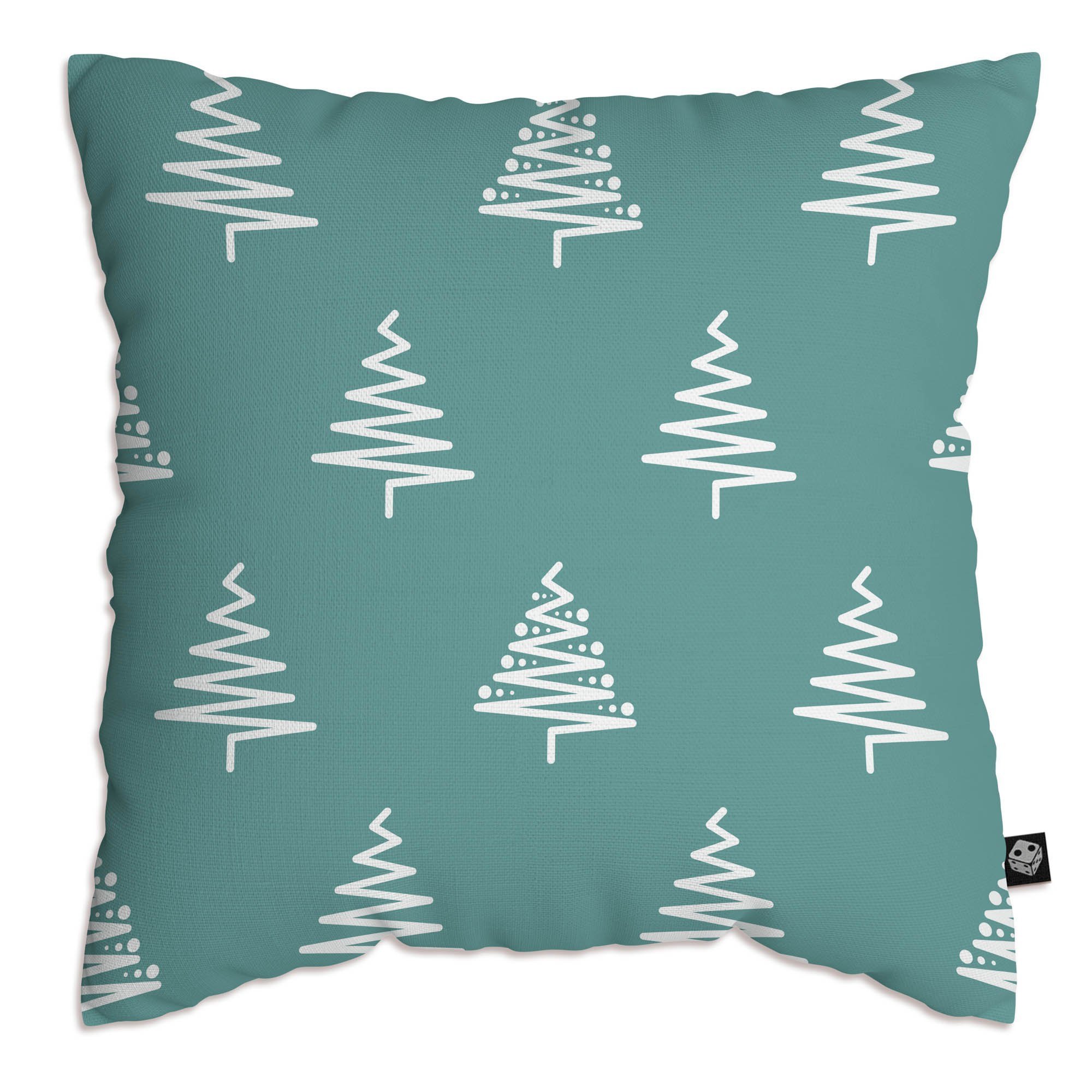 Capas De Almofada Natal Gnomo Azul 40x40 - Kit Com 4 Un - 3