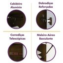 Ver imagem 5 de Guarda Roupa Dormitório Modulado Veneza Casal 1,38 m Avelã e Arenas Luciane M02