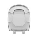 Ver imagem 5 de Assento Sanitário Plástico Astra Tsb2/sc Soft Close Branco