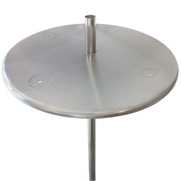 Mesa para Bar Molhado Piscina com Regulagem em Aço Inox - 1