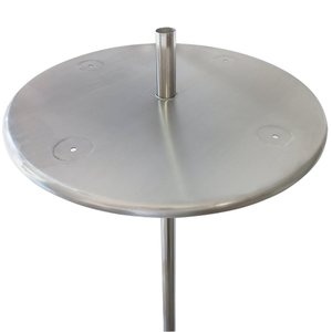 Mesa para Bar Molhado Piscina com Regulagem em Aço Inox
