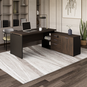 Ver imagem 2 de Mesa em L Web40 1,90 X 1,60 40mm com Armário - Marsala/preto