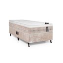Ver imagem 1 de Cama Box + Colchão Castor Solteiro Premium One Face Tecnopedic 88x188x57cm