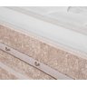Cama Box + Colchão Castor Solteiro Premium One Face Tecnopedic 88x188x57cm - 4