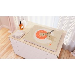 Kit Berço infantil safári música animais para quarto de bebê KT24 - 2