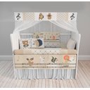Ver imagem 1 de Kit Berço infantil safári música animais para quarto de bebê KT24