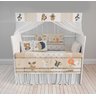 Kit Berço infantil safári música animais para quarto de bebê KT24 - 1