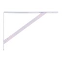 Ver imagem 2 de Kit 4X Suporte Reforçado Mão Francesa para Prateleira 40 cm Branco