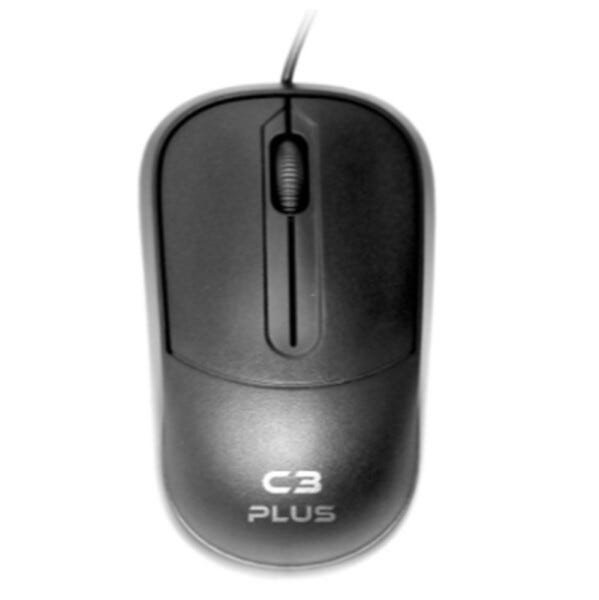 Mouse Usb C3Plus Ms-35Bk 1000 Dpi Mauser para Computador Pc