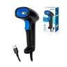 Leitor de Código de Barras Laser - Exbom Lcb-q210 - Usb - Lê Produtos, Qr Code e Nfe - 2d - Preto - 1