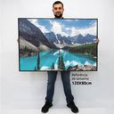 Ver imagem 2 de Quadro Decorativo Paisagem em tela Canvas TACOLADO PAPEL DE PAREDE Moldura Flutuante 4,5cm Freijó 12