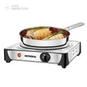 Ver imagem 2 de Fogão Cooktop Elétrico 1 Boca 127V Mondial Fogão Portátil