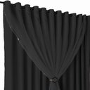 Ver imagem 5 de cortina pé direito varão Livia blackout 5,50 x 4,50 preto