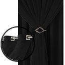 Ver imagem 3 de cortina pé direito varão Livia blackout 5,50 x 4,50 preto
