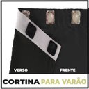 Ver imagem 6 de cortina pé direito varão Livia blackout 5,50 x 4,50 preto