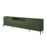 Rack com 4 Portas Brise para Sala 220cm Pés Metal 100% Mdf - 1