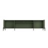 Rack com 4 Portas Brise para Sala 220cm Pés Metal 100% Mdf - 3
