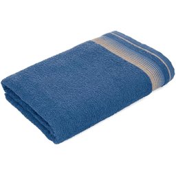 Jogo de Toalhas Luxury Soft Beka 360 G/m² 2 Banho + 2 Rosto + 2 Piso Luxo Azul - 2