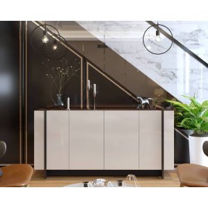 Buffet Copacabana - Off-White/Nogueira/Preto