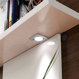 Home Suspenso Atlântico Nogueira Real/off White Ideal para Tvs até 55 Polegadas - Colibri - 4