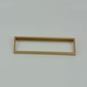 Ver imagem 1 de Puxador Menphis 128mm Dourado Zen Design Zp0223.955