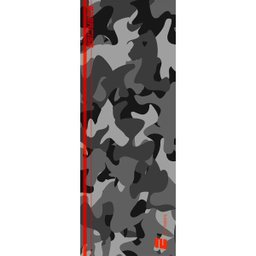 Tapete Yoga Pilates Fitness Ginastica 66 x 185cm CAMUFLADO CINZA Casa Dona - 1