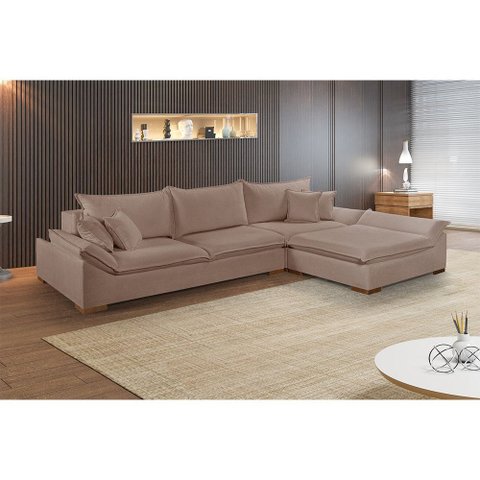 Sofá Martins M-201 Boucle Canto Invertido Estofados Martins