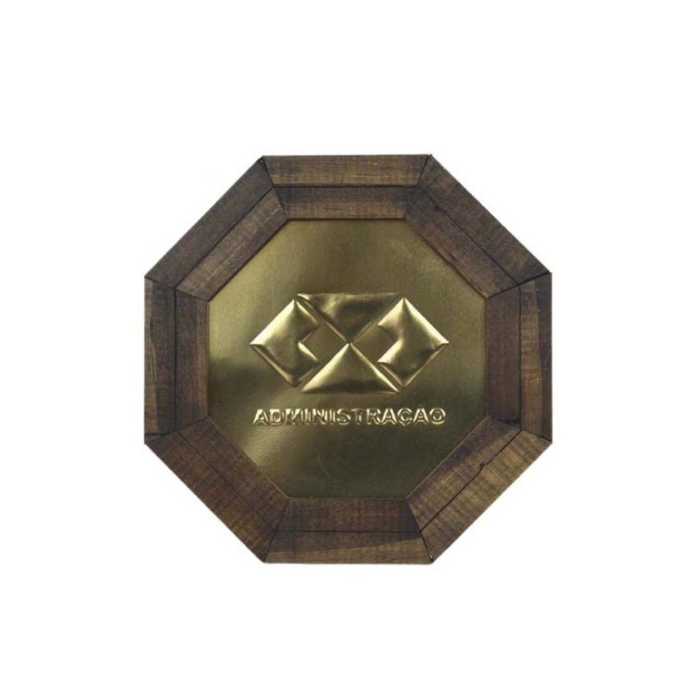 Quadro Oitavado Profissão Administração 18cm