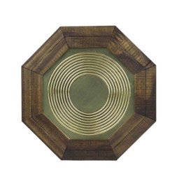 Quadro Oitavado Radiônico 9-Círculos 18cm - 1