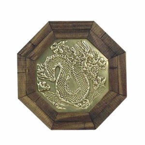 Quadro Feng Shui Dragão 18cm