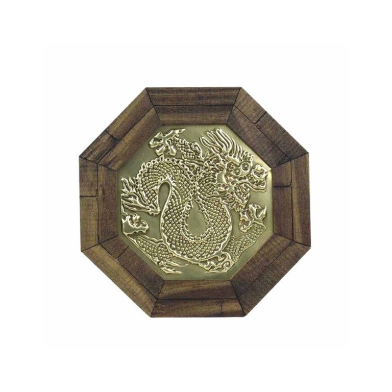 Quadro Feng Shui Dragão 18cm