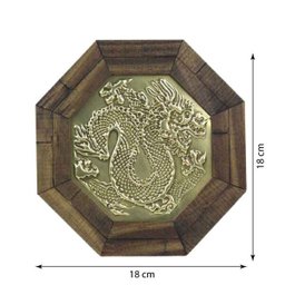 Quadro Feng Shui Dragão 18cm - 4