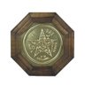 Quadro Oitavado Radiônico Pentagrama Esotérico 18cm - 1