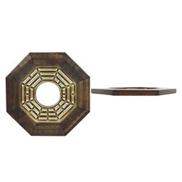 Quadro Feng Shui Baguá Céu Anterior com Espelho 13cm - 5