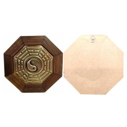 Quadro Feng Shui Baguá Céu Posterior Yin Yang 18cm - 2