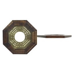 Quadro Feng Shui Baguá Céu Posterior com Espelho 18cm - 3