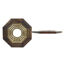 Quadro Feng Shui Baguá Céu Anterior Espelho Convexo 18cm - 5