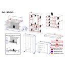 Ver imagem 4 de Quarto de Bebê Completo com Berço Americano 3 em 1 e Colchão Incluso Flor Multimóveis MP4945