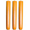 Ver imagem 1 de Kit 03 Pés Palito Madeira 25 Cm Rosqueável P02 Móveis Poltrona Puff Mesa - Inoviza