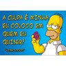 Placa Decorativa Quadro Frases A Culpa É Minha (h121) - 1