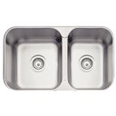 Ver imagem 1 de Cuba Tramontina Isis 2c 34-28 Bs Perfecta Aço Inox Acetinado 69 X 40 Cm
