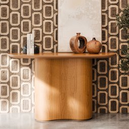 Aparador Buffet para Cantinho do Café Linha Alta Luxuoso Laminado Cinamomo - 2