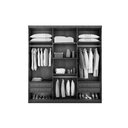 Ver imagem 4 de Guarda Roupa Casal 6 Portas e 4 Gavetas Bahia Naturale  Rufato