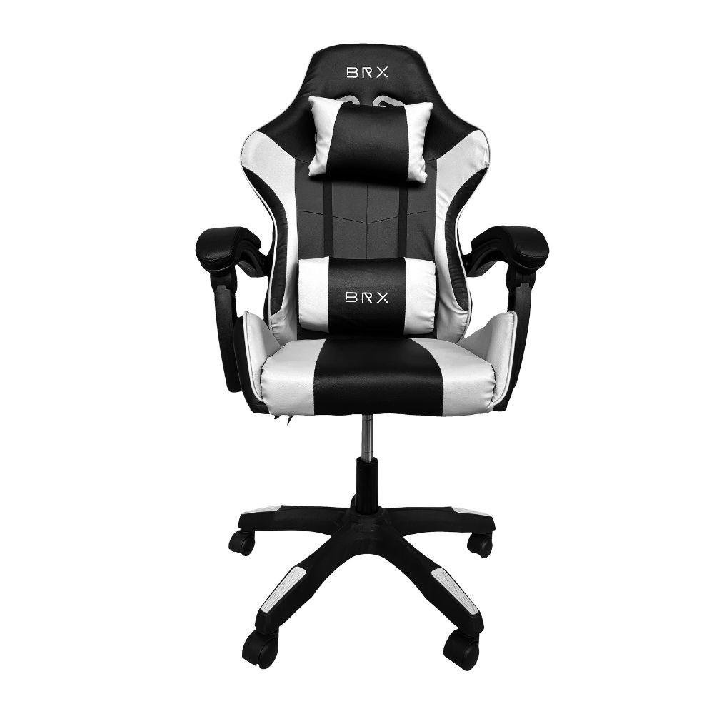 Cadeira Gamer Brx Impact Branca | MadeiraMadeira