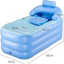 Ver imagem 1 de Banheira Inflável Térmica Spa Portátil Adulto e Bebê