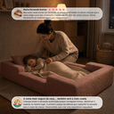 Ver imagem 6 de Cama Montessoriana Infantil Cama Kids Mr Baby + Segurança:Rosa