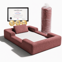 Ver imagem 1 de Cama Montessoriana Infantil Cama Kids Mr Baby + Segurança:Rosa