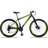 Bicicleta Aro 29 Dropp Sport 21V Freios a Disco E Suspensão:PretoAmarelo/17/Unissex - 1